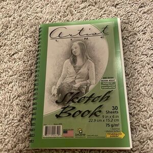 Artist line sketch book